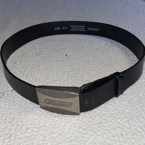 Dickies Black Leather Belt - Never Worn!